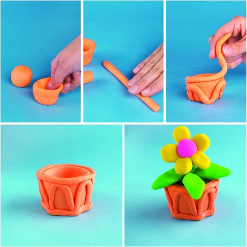  [아마존베스트]Play-Doh Modeling Compound 10 Pack Case of Colors, Non-Toxic, Assorted Colors, 2 Oz Cans, Ages 2 & Up, (Amazon Exclusive), Multicolor