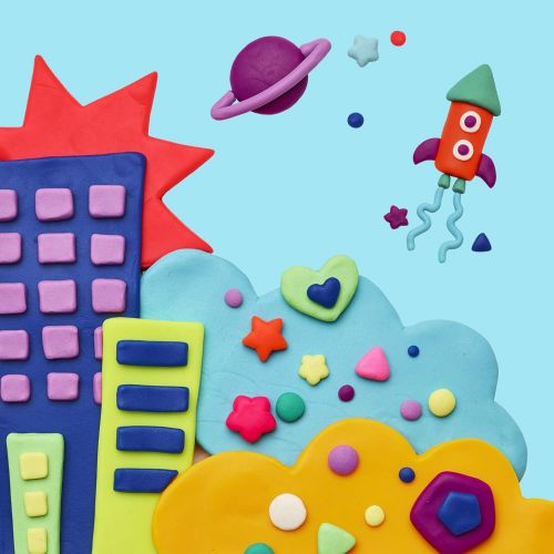  [아마존베스트]Play-Doh Modeling Compound 36-Pack Case of Colors, Non-Toxic, Assorted Colors, 3-Ounce Cans (Amazon Exclusive)