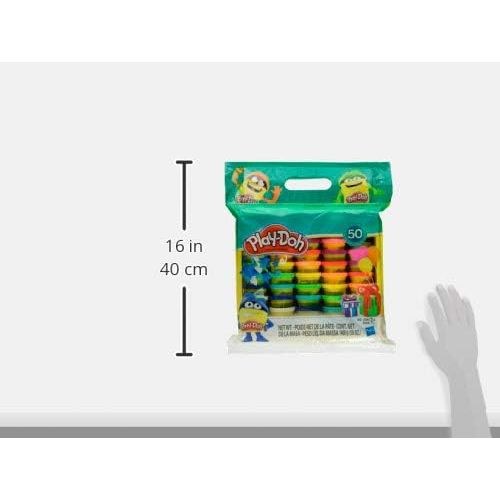 [아마존베스트]Play-Doh Modeling Compound 50- Value Pack Case of Colors , Non-Toxic , Assorted Colors , 1-Ounce Cans