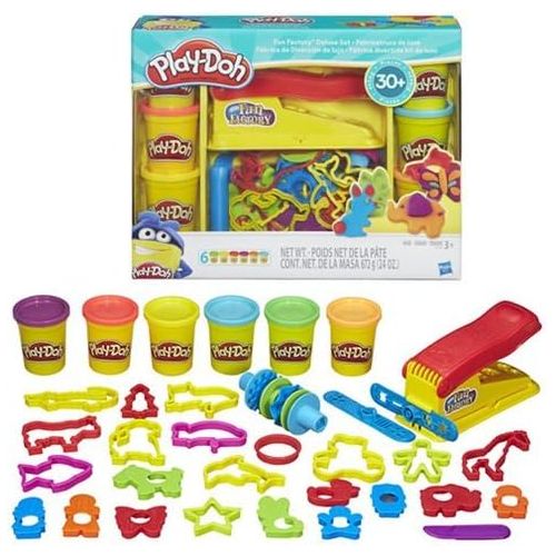  [아마존베스트]Play-Doh Fun Factory Deluxe Set
