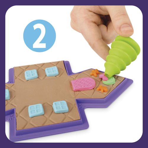  [아마존베스트]Play-Doh Builder Gingerbread House Toy Building Kit for Kids 5 Years and Up with 6 Non-Toxic Colors - Easy to Build DIY Craft Set