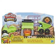 [아마존베스트]Play-Doh Wheels Gravel Yard Construction Toy with Non-Toxic Pavement Buildin Compound Plus 3 Additional Colors