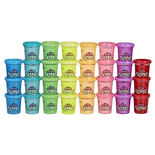  [아마존베스트]Play-Doh Slime 30 Can Pack - Assorted Rainbow Colors For Ages 3 & Up (Amazon Exclusive)