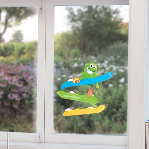  PlayGo Froggy Pond Tumber with Bath Wall Suction Slides & Water Skiing & Squirting Frog