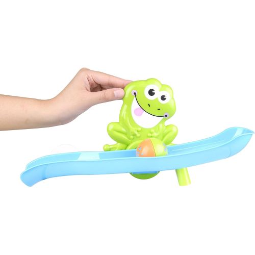  PlayGo Froggy Pond Tumber with Bath Wall Suction Slides & Water Skiing & Squirting Frog