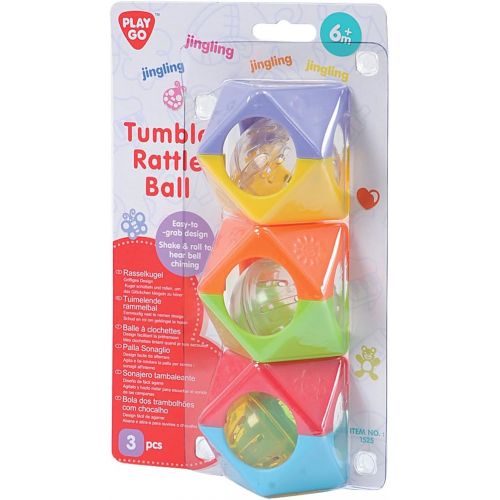  PlayGo Tumble Rattle Ball (3 Piece)