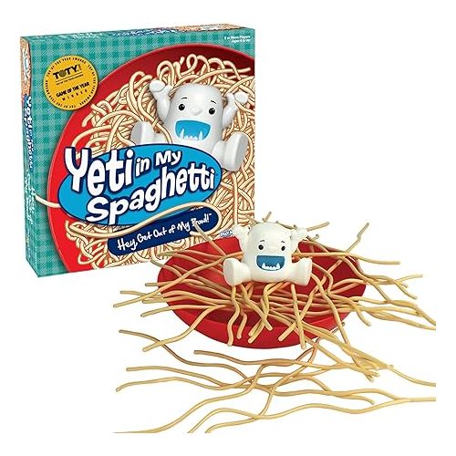  Yeti in My Spaghetti Family Game, Board Games for Kids Ages 4, 5, 6, 7, 8, Kids Board Games, Preschool Games, Award-Winning Board Games For Kids 6-8, Games for Family Game Night