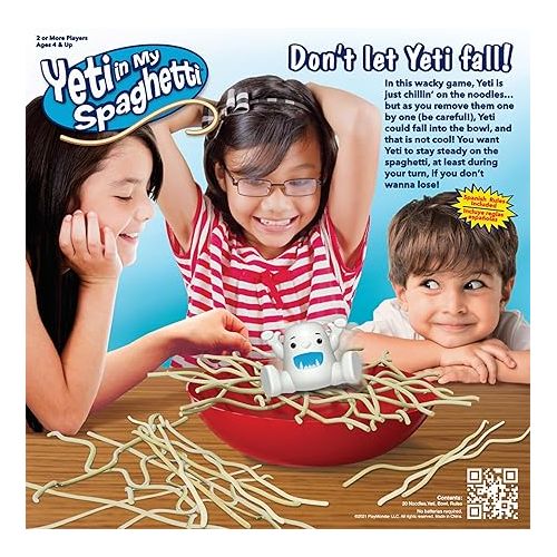  Yeti in My Spaghetti Family Game, Board Games for Kids Ages 4, 5, 6, 7, 8, Kids Board Games, Preschool Games, Award-Winning Board Games For Kids 6-8, Games for Family Game Night
