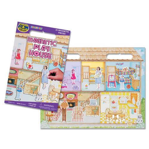  PlayMonster Create-A-Scene Magnetic Playset - Playhouse