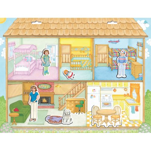  PlayMonster Create-A-Scene Magnetic Playset - Playhouse