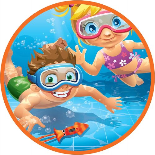  PlayMonster Aqua Diver - The Race-The-Clock Pool Game Orange