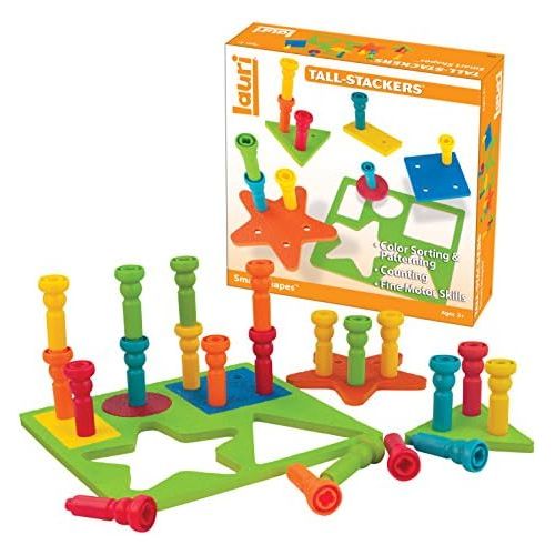  PlayMonster Lauri Tall-Stackers - Smart Shapes