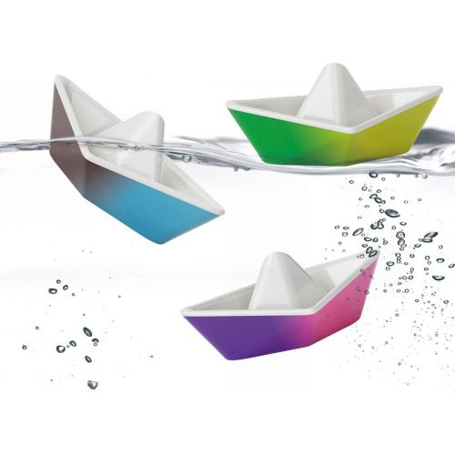  PlayMonster Kid O Color-Changing Origami Boats Bath Toy Set