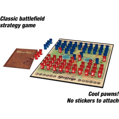 해즈브로 [아마존베스트]PlayMonster Stratego Original Game -- New Update - Classic Pawns with No Stickers!