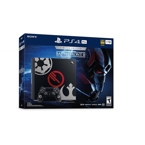  PlayStation 4 Pro 1TB Limited Edition Console - Star Wars Battlefront II Bundle [Discontinued]