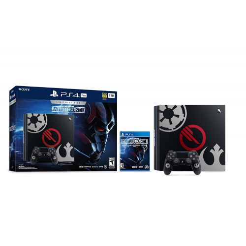  PlayStation 4 Pro 1TB Limited Edition Console - Star Wars Battlefront II Bundle [Discontinued]