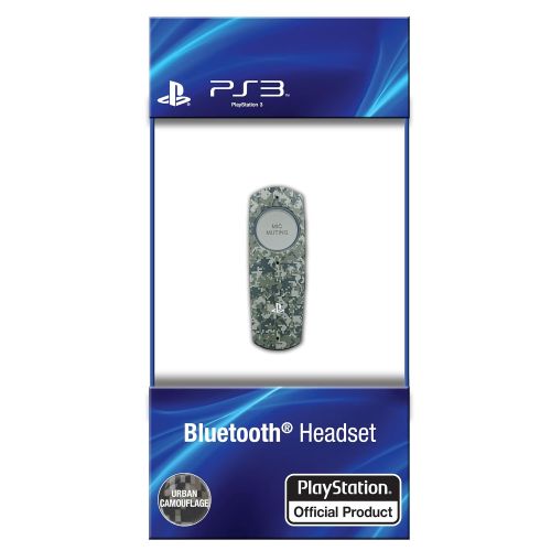 PlayStation PS3 Bluetooth Headset - Urban Camo