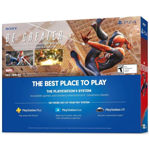  [아마존베스트]PlayStation 4 Slim 1TB Console - Marvels Spider-Man Bundle [Discontinued]