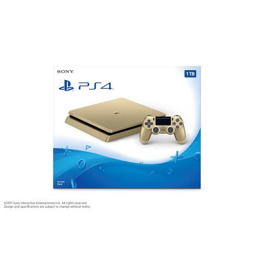  [아마존베스트]PlayStation 4 Slim 1TB Gold Console [Discontinued]