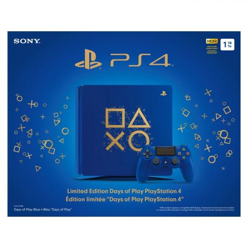  [아마존베스트]PlayStation 4 Slim 1TB Limited Edition Console - Days of Play Bundle [Discontinued]