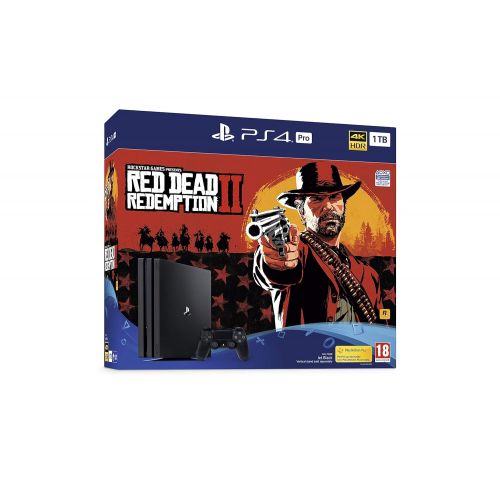  [아마존베스트]Sony PlayStation 4 Pro (1TB) Console with Red Dead Redemption 2 Bundle