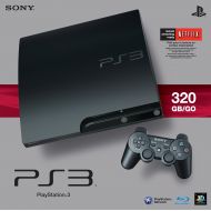 [아마존베스트]Sony PlayStation 3 Slim 320 GB Charcoal Black Console