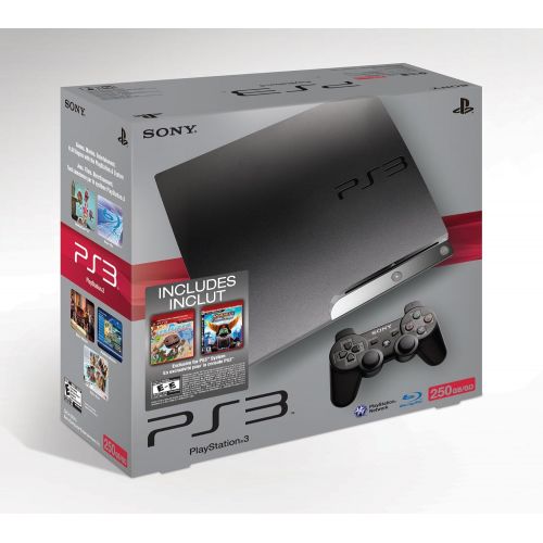  [아마존베스트]PlayStation 3 250GB System with LittleBigPlanet and HDMI Cable Bundle