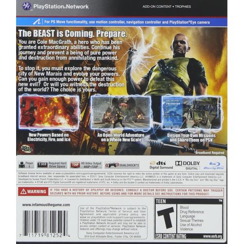  [아마존베스트]Infamous 2 - Playstation 3