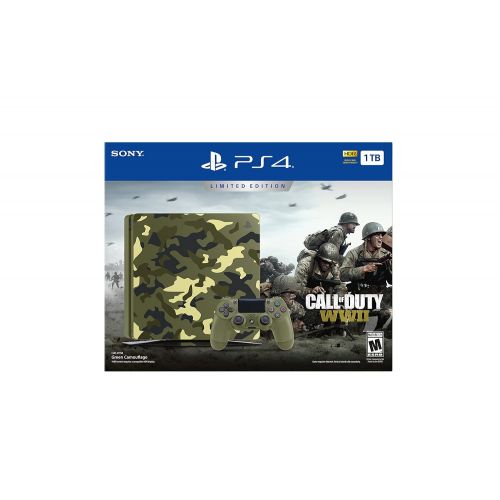  By      Sony PlayStation 4 Slim 1TB Limited Edition Console - Call of Duty WWII Bundle [Discontinued]