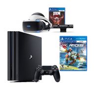 Sony PlayStation VR Bundle 4 Items:VR Headset,Playstation Camera,PlayStation 4 Pro 1TB,VR Game Disc RIGS Mechanized Combat League