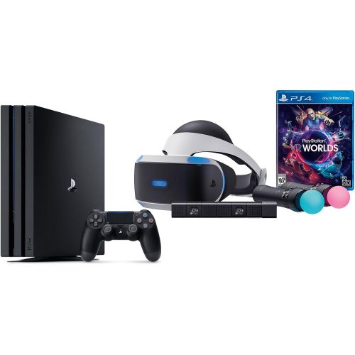 소니 Sony PlayStation VR Launch Bundle 3 Items:VR Launch Bundle,PlayStation 4 Pro 1TB,VR Game Disc PSVR DriveClub