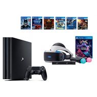 Sony PlayStation VR Launch Bundle 8 Items:VR Launch Bundle,PlayStation 4 Pro 1TB,6 VR Game Disc Until Dawn: Rush of Blood,EVE: Valkyrie, Battlezone,Batman: Arkham VR,DriveClub,Battlezon