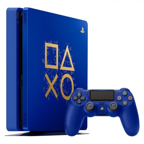  By Sony PlayStation 4 Slim 1TB Limited Edition Console - Days of Play Bundle [Discontinued]