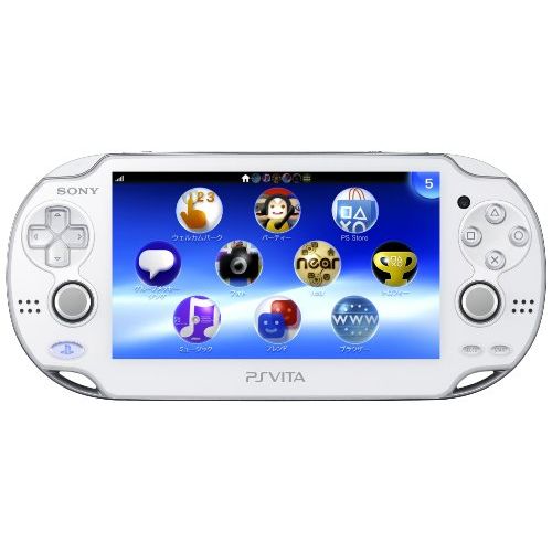  (Limited Edition) Playstation Vita (Playstation Vita) 3gwi-fi Model Crystal White (Pch-1100 Ab02)