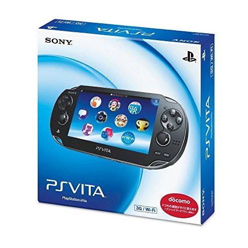 소니 Sony PlayStation Vita 3GWi-Fi Model Crystal Black Limited edition (PCH-1100AB01)