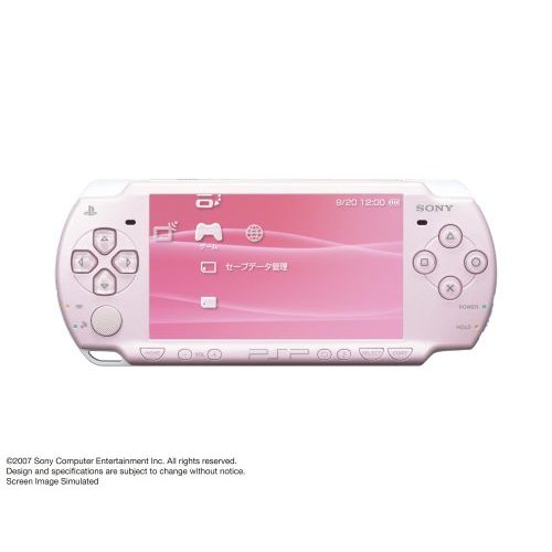  Playstation Sony Psp-2000 Rose Pink Console