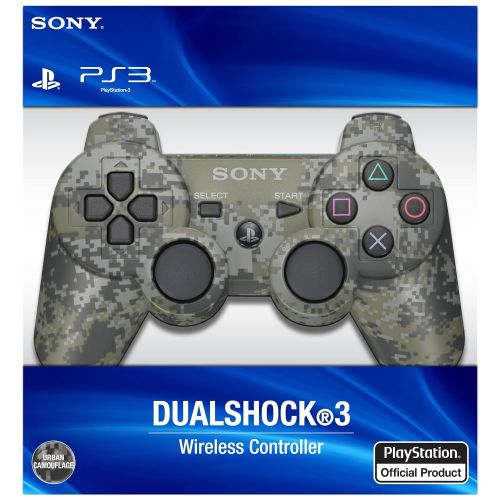  By      Sony PlayStation 3 Dualshock 3 Wireless Controller (Urban Camouflage) - Playstation 3