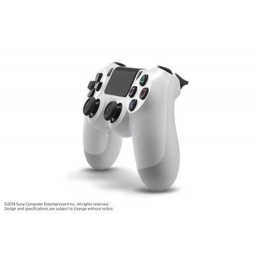 소니 Sony DualShock 4 Wireless Controller for PlayStation 4 - Glacier White [Old Model]