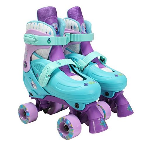  PlayWheels Disney Frozen Classic Quad Roller Skates, Size 1 4 Multi color, 8.58 x 4.52 x 8.07