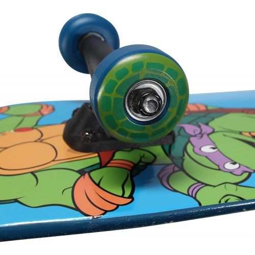  PlayWheels Teenage Mutant Ninja Turtles 28 Skateboard, Turtle Time