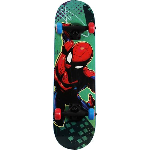  PlayWheels Ultimate Spider-Man 28 Skateboard, THWIP, Blue (166438)