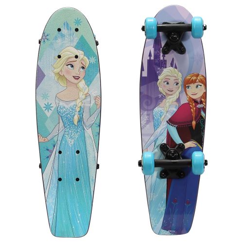  PlayWheels Frozen 21 Wood Cruiser Skateboard, Sister Love