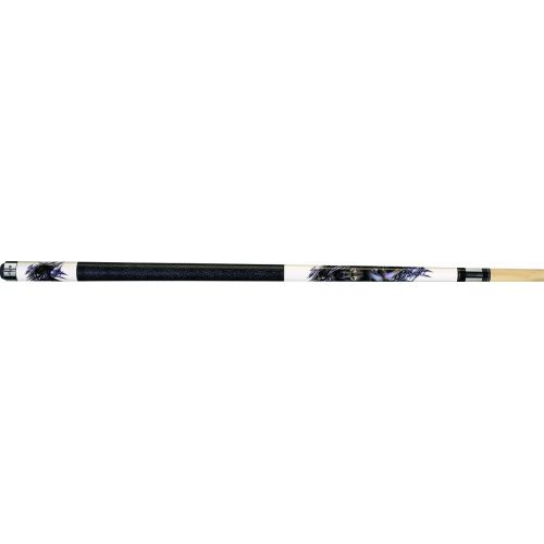 Players D-CWWP White with Howling Wolves Cue