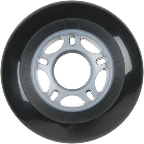  Players Choice Inline Skate Wheels 68mm 82A Black Outdoor Roller Hockey Rollerblade 4 Pack