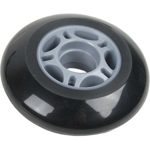  Players Choice Inline Skate Wheels 68mm 82A Black Outdoor Roller Hockey Rollerblade 4 Pack