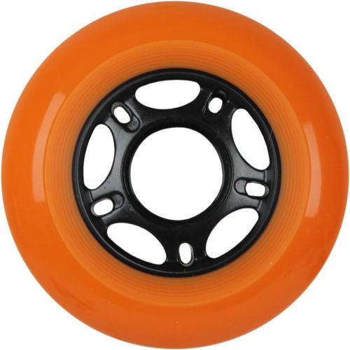  Players Choice Outdoor Inline Skate Wheels 72mm  80mm 89A Orange Hilo Set Rollerblade Hockey