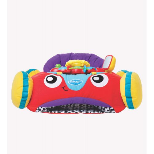  Playgro 0186362 Music and Lights Comfy Car for Baby Infant Toddler Children, Playgro is Encouraging Imagination with STEM/STEM for a Bright Future - Great Start for a World of Lear