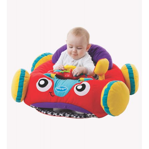  Playgro 0186362 Music and Lights Comfy Car for Baby Infant Toddler Children, Playgro is Encouraging Imagination with STEM/STEM for a Bright Future - Great Start for a World of Lear