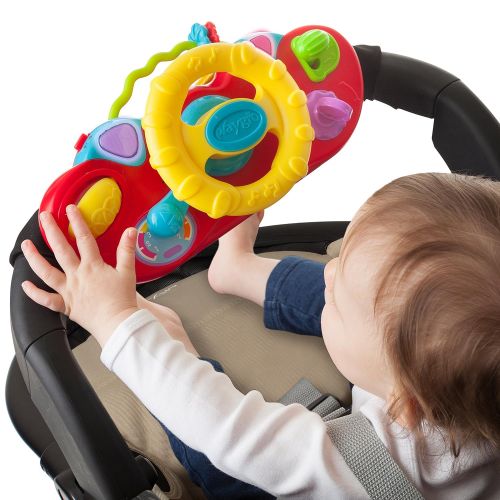  Playgro 0186362 Music and Lights Comfy Car for Baby Infant Toddler Children, Playgro is Encouraging Imagination with STEM/STEM for a Bright Future - Great Start for a World of Lear