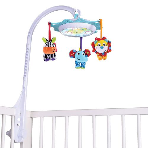  Playgro 0185827Music and Lights Mobile and Nightlight for Baby Infant Toddler Children, Playgro is Encouraging Imagination with STEM/STEM for a Bright Future - Great Start for a Wo